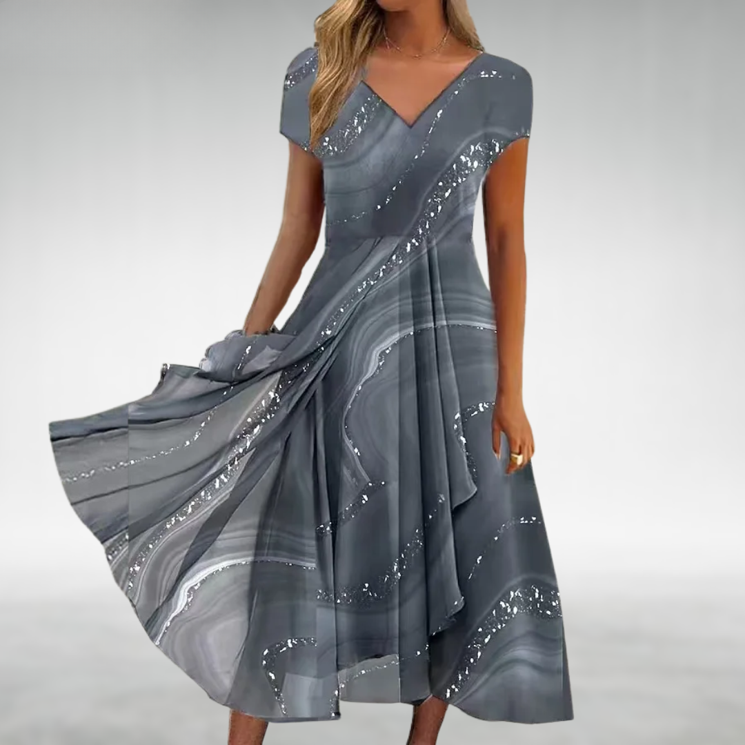 LINA | SOFT FLOW MIDI DRESS