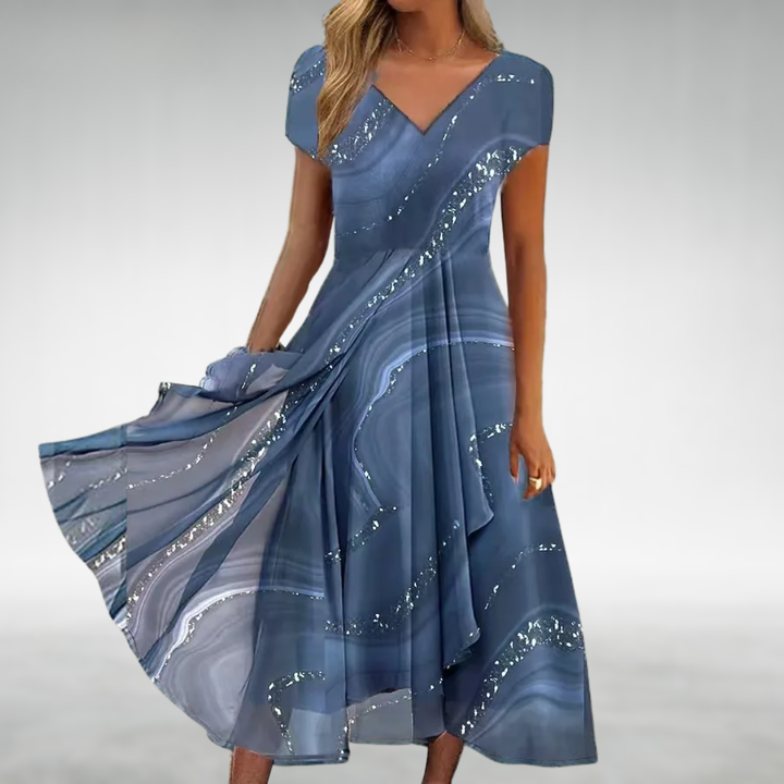 LINA | SOFT FLOW MIDI DRESS