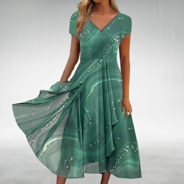 LINA | SOFT FLOW MIDI DRESS