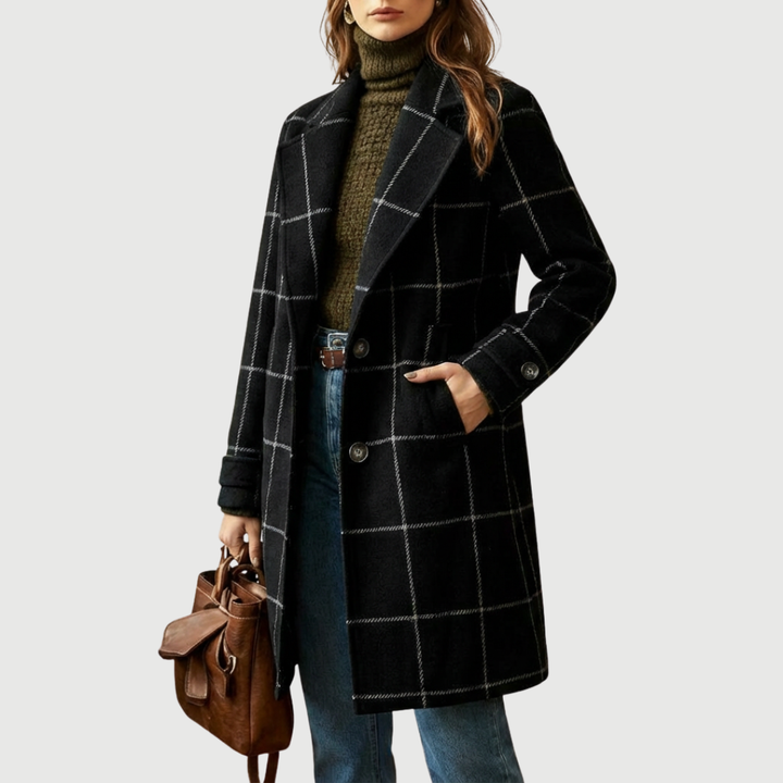 Fiona – Classic Check Coat