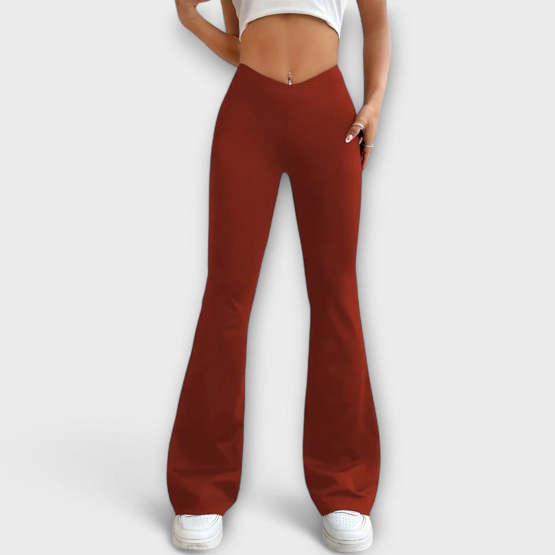 Annie | Relaxed Pants with Flared Leg