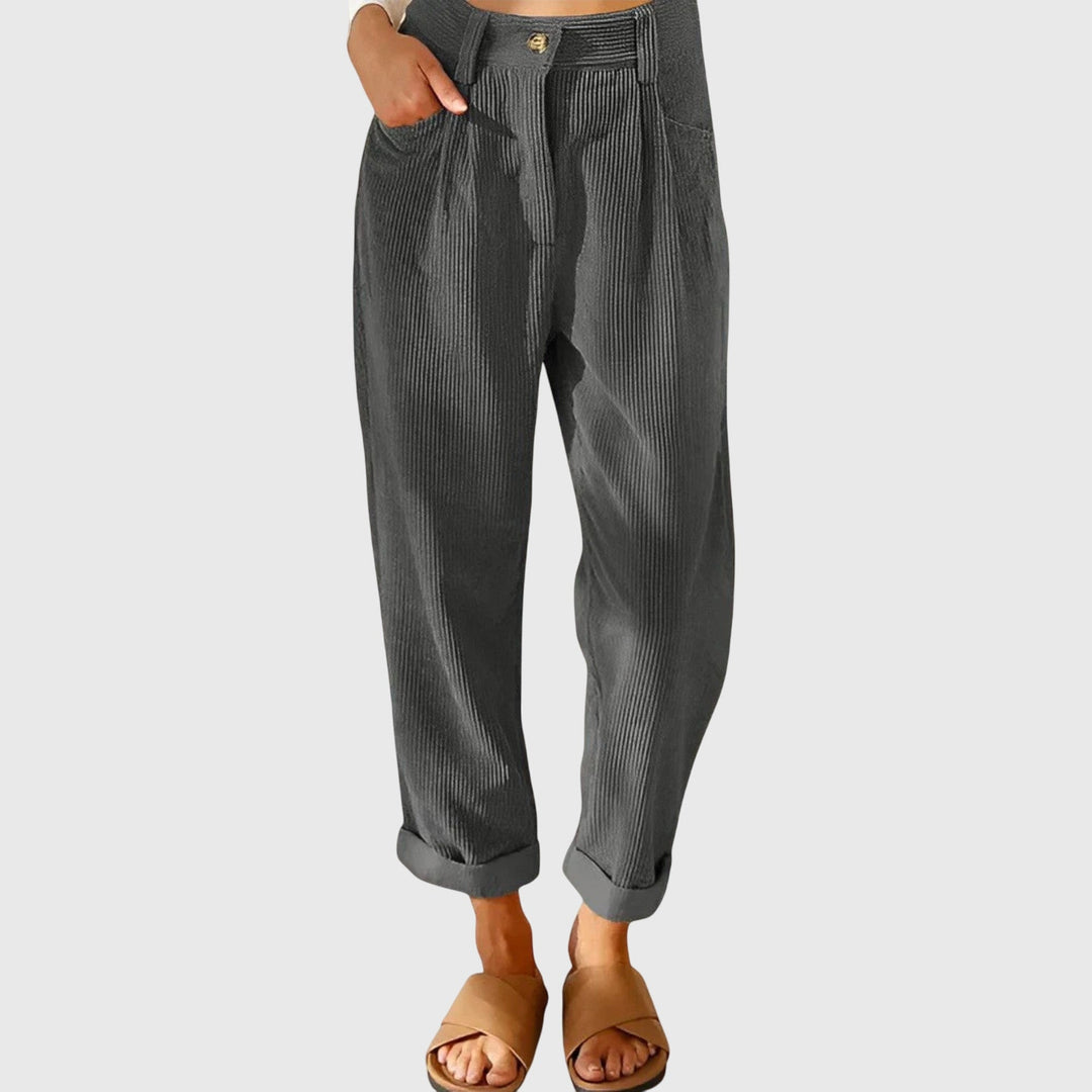 Annie | Modern Cord Pants